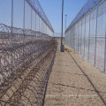 The Concertina Razor Barbed Wire Fence with Frame